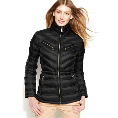 michael kors puffer coat womens|michael kors puffer jacket packable.